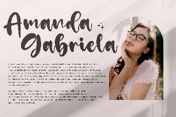 Patria Vista Beautiful Script font