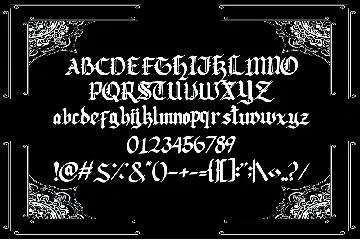 Lodeh - Black Letter Typeface font