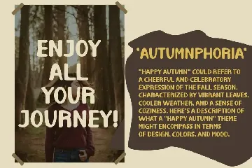 Blazing Autumn - Vintage Autumn Font