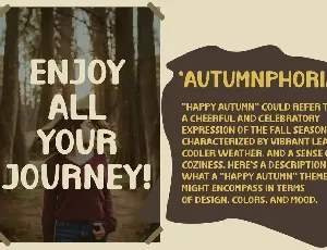 Blazing Autumn - Vintage Autumn Font