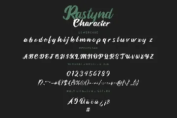 Rastynd Script Bold Business Font