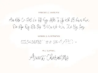 Wonderline Script Font