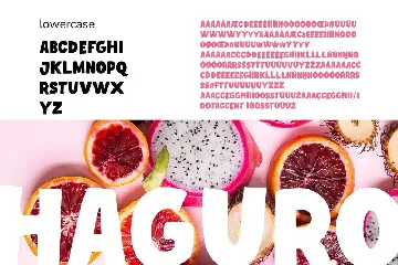 Haguro | Bold Display Font