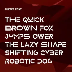 Shifter Font