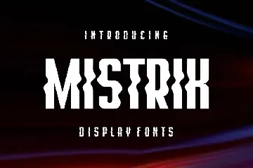 Mistrik Font