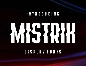 Mistrik Font