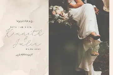 Sophia Christie Script Wedding Font