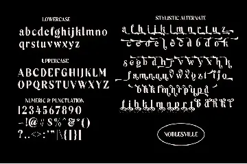 Noblesville font