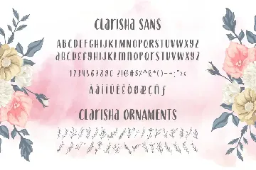 Clarisha font