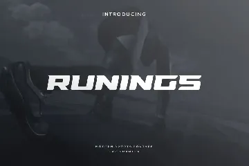 Runings font