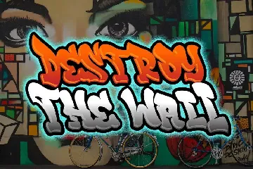 Rebeland - Graffiti Font