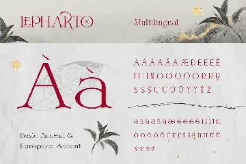 Lepharto Font