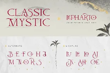 Lepharto Font