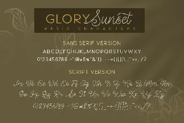 Glory Honey Business font Duo