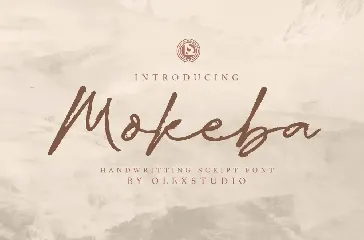 Mokeba - Handwritting Font