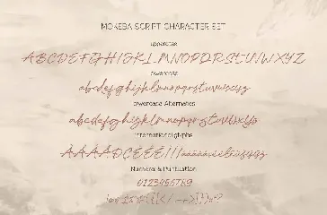 Mokeba - Handwritting Font