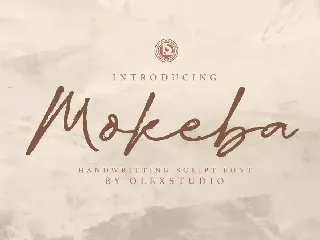 Mokeba - Handwritting Font