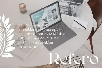 Qaigero | Modern Serif font