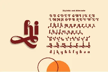 Mechta font