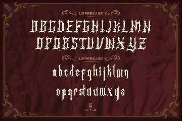 Rogusta - Blackletter font