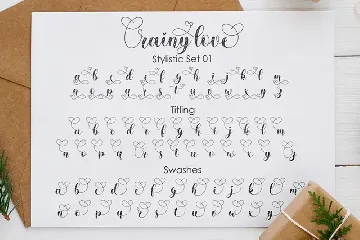 Rainy Love | Lovely Calligraphy font