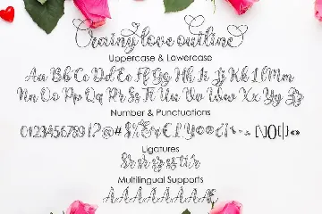 Rainy Love | Lovely Calligraphy font