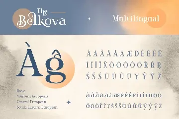 Belkova Font