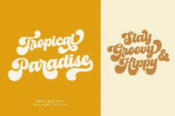 Chunky Retro font