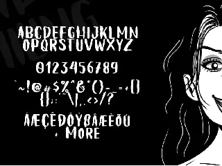 Lady Smiling font