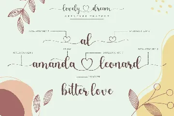 Lovely Dream-Beautiful Calligraphy Font