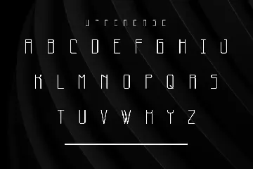 Monothin font