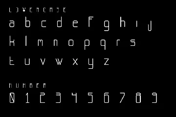 Monothin font