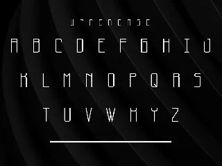 Monothin font