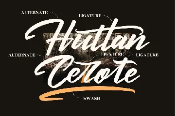 Huttan Cerote Script Font