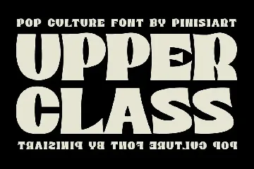 POP CULTURE - classic display font