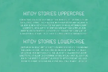 Kindy Stories Font