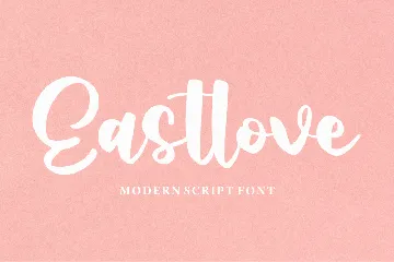 Eastlove font