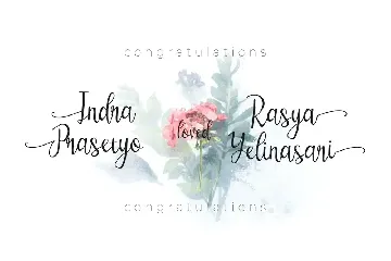 Adettalia Modern Calligraphy Font