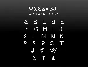 Monreal | Modern Font