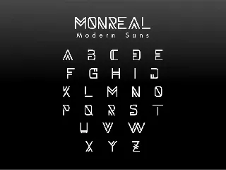 Monreal | Modern Font