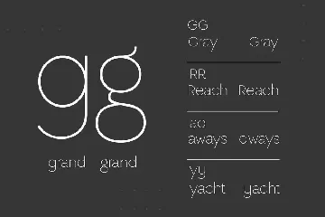 Gayaku - Modern Sans Serif Font