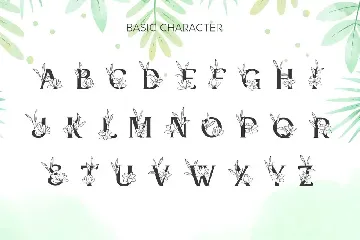 Kafina Monogram Fonts