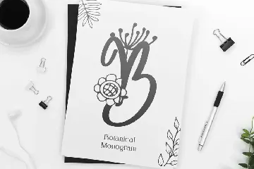 Angelina Monogram Font