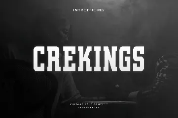 Creakings font