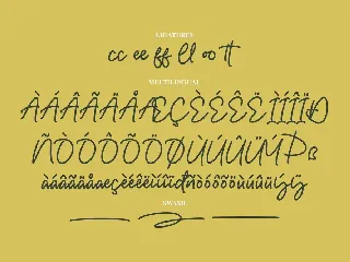 Roschelle Monoline Script Font