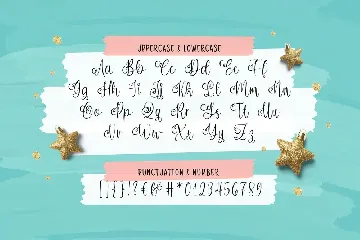 Lovelia Stars Font