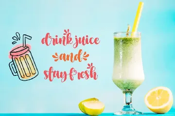 Beach Sunshine - Script Bouncy Font