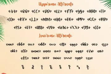 Beach Sunshine - Script Bouncy Font