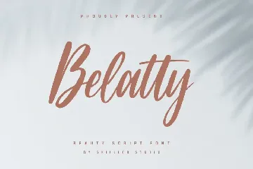 Belatty - Beauty Script Font