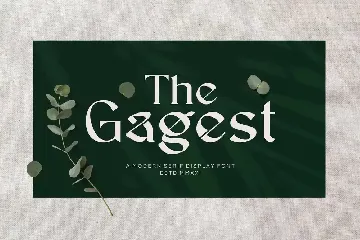 Gaghest font